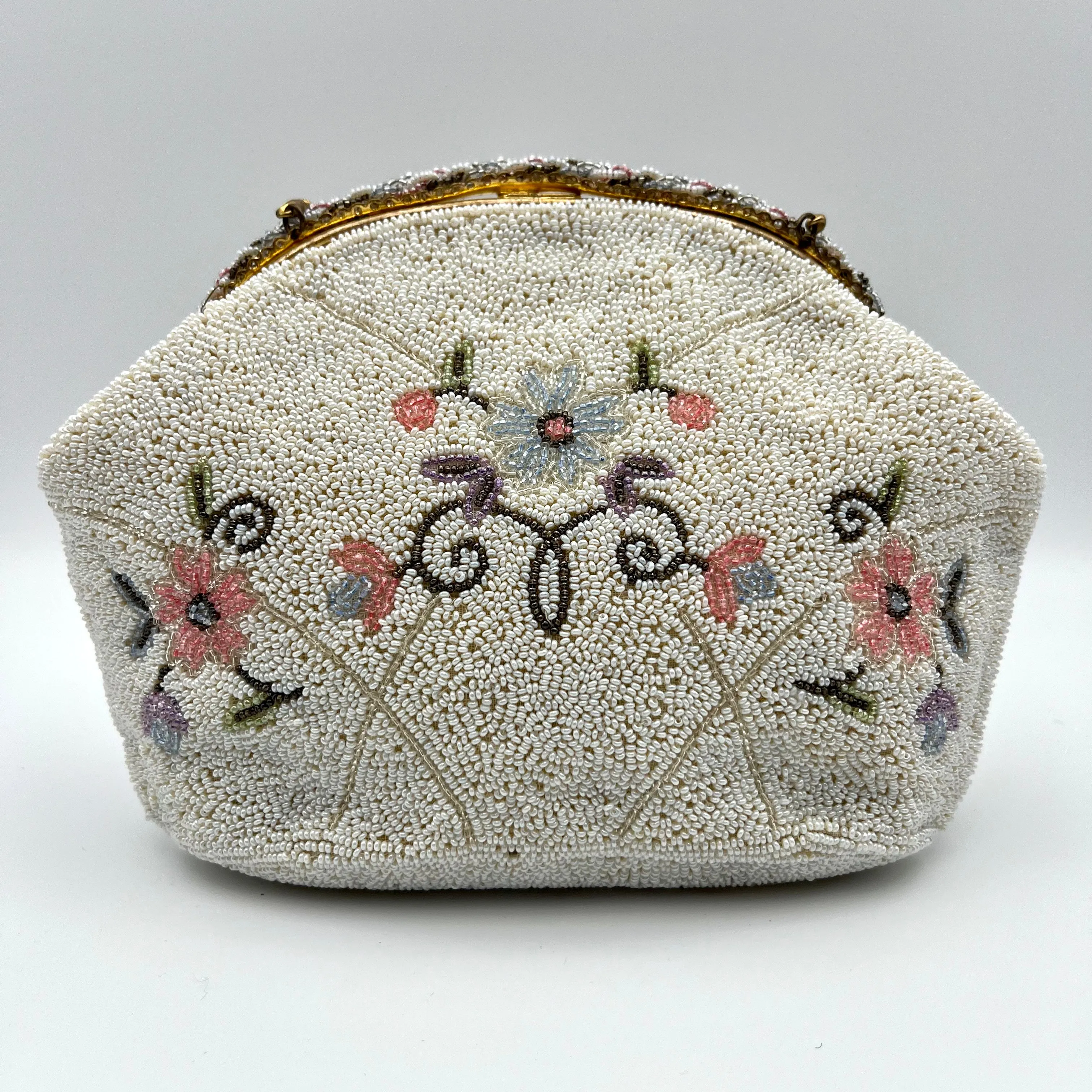 1940s Ed B Robinson Beaded Purse