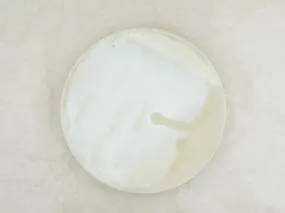 5-sun White Patchwork Patterned Plate by Aya Kondo