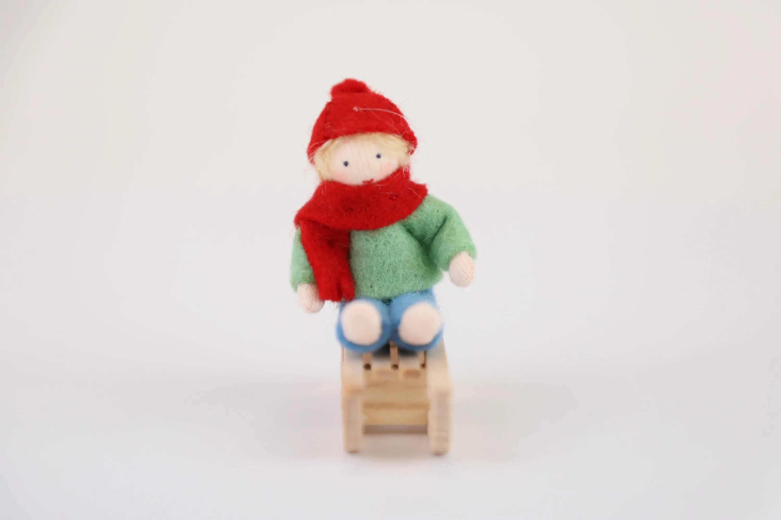 Ambrosius Boy on Sled