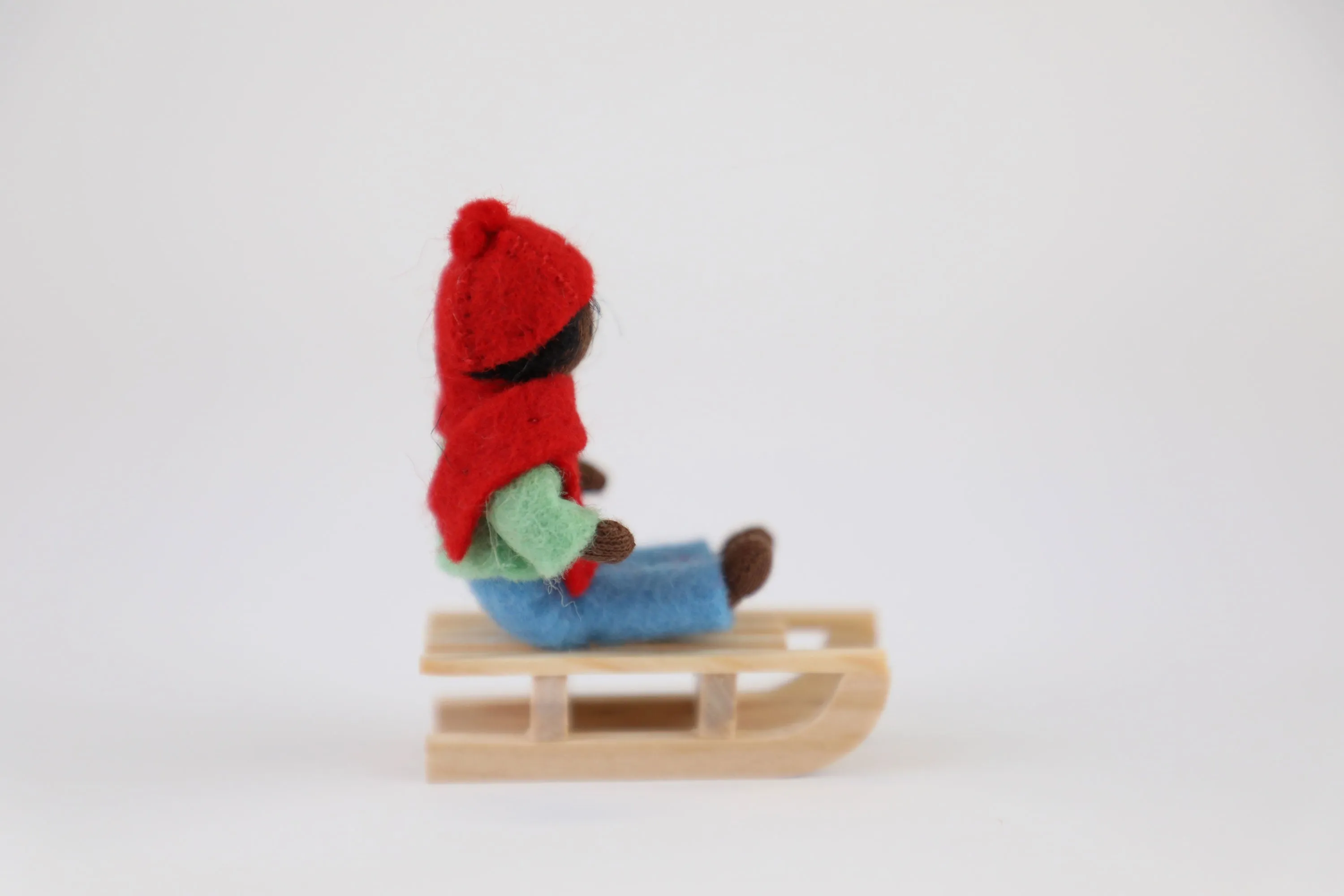 Ambrosius Boy on Sled