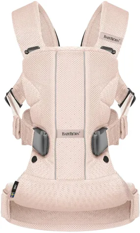 BabyBjorn Baby Carrier One Air - Powder Pink, Mesh
