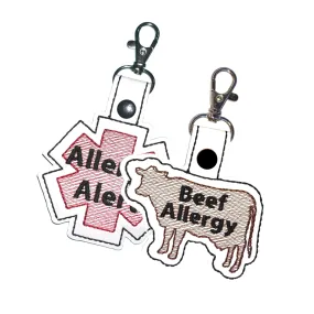 Beef Allergy & Small Allergy Alert Bundle