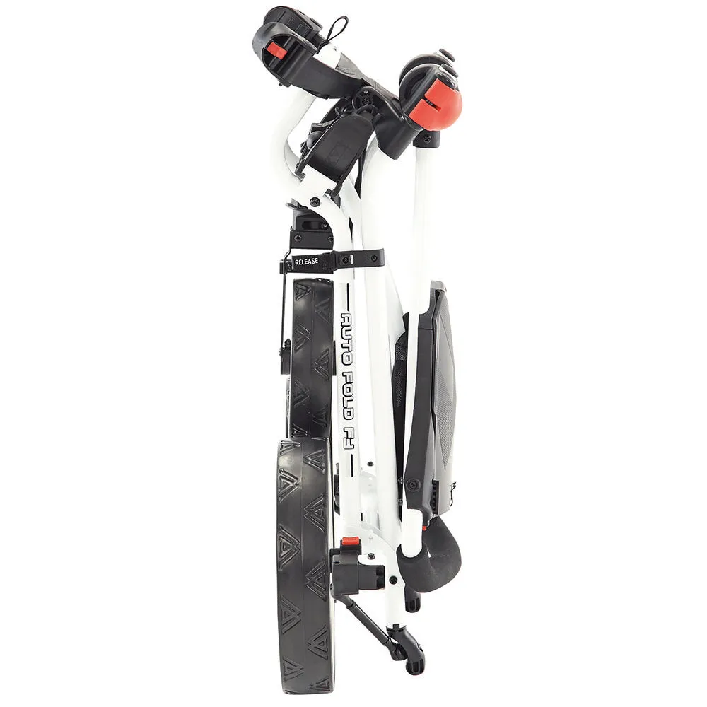 Big Max Autofold FF 3-Wheel Push Trolley - Black/Red