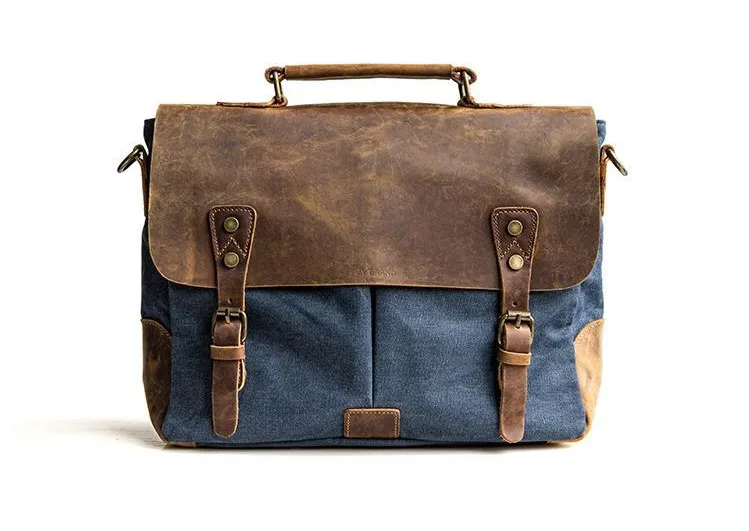 Canvas Mens Cool Messenger Bag iPad Bag Chest Bag Bike Bag Cycling Bag for men