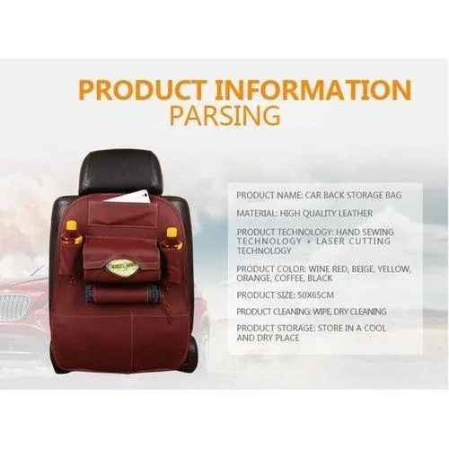 Car Backseat Organizer