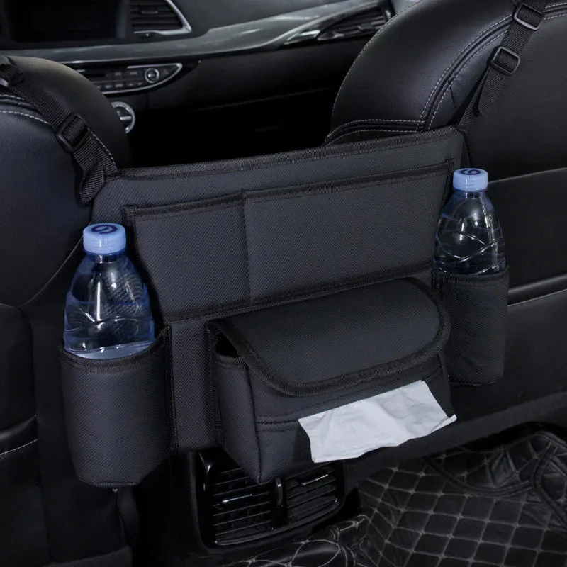 Car Seat Hanger Tissue Cup Holder Armrest Box Storage Organizer