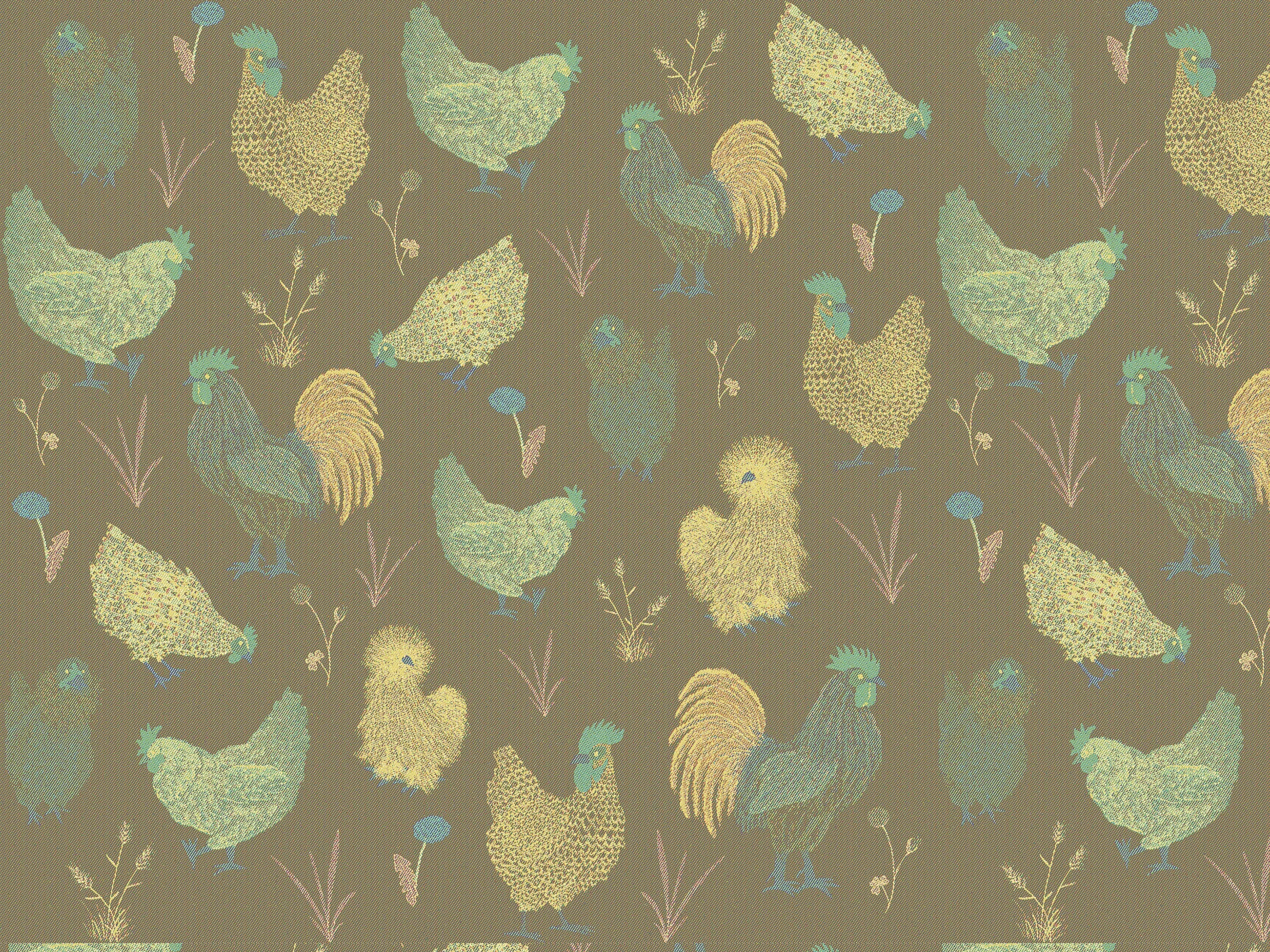 Chickens Exclusive by LennyLamb x Little Zen One Preschool Onbuhimo