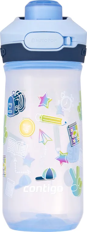 Contigo Kids&#x27; Jessie Autopop Water Bottle 420 ml Periw School | Buy Contigo Kids&#x27; Jessie Autopop Water Bottle 420 ml Periw School here | Outnorth