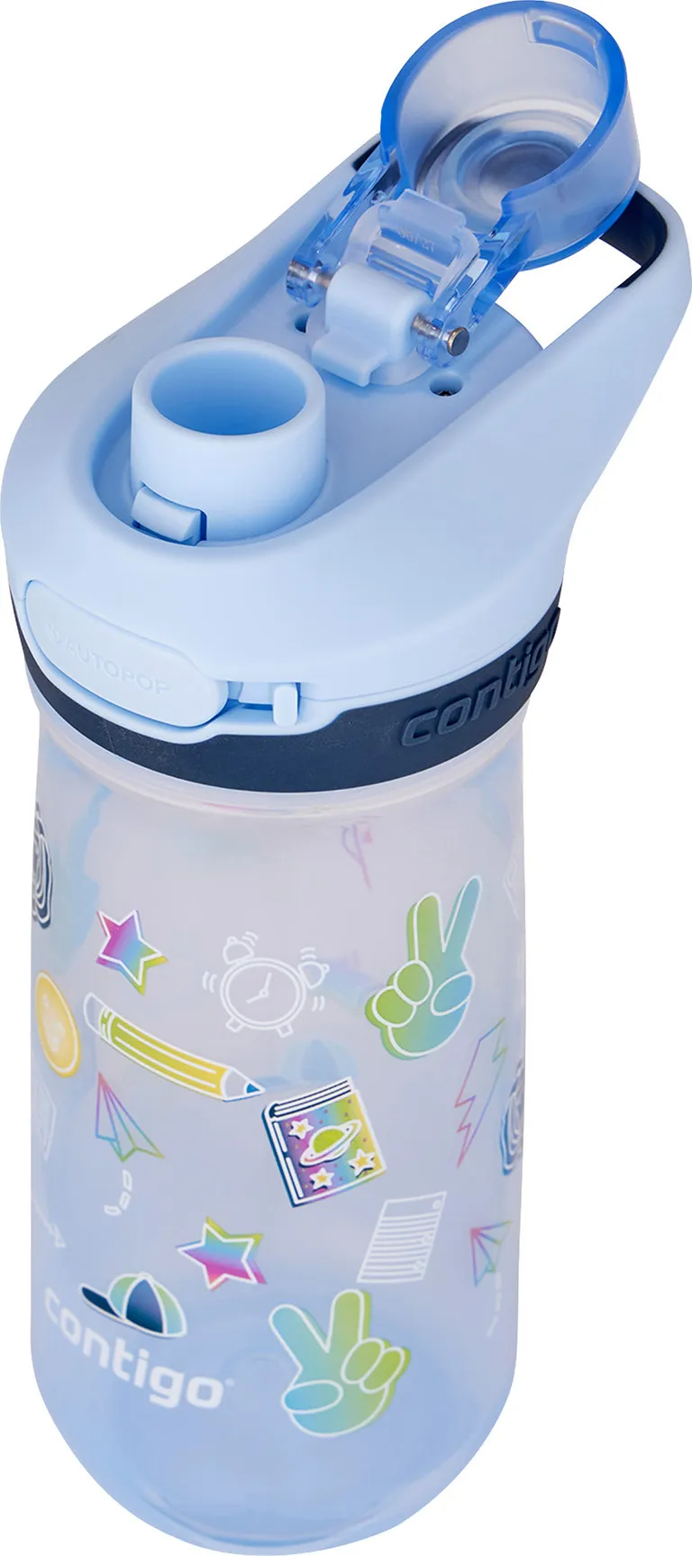 Contigo Kids&#x27; Jessie Autopop Water Bottle 420 ml Periw School | Buy Contigo Kids&#x27; Jessie Autopop Water Bottle 420 ml Periw School here | Outnorth