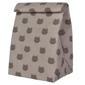 Danica Lunch Bag Reusable Papercraft Cats Meow