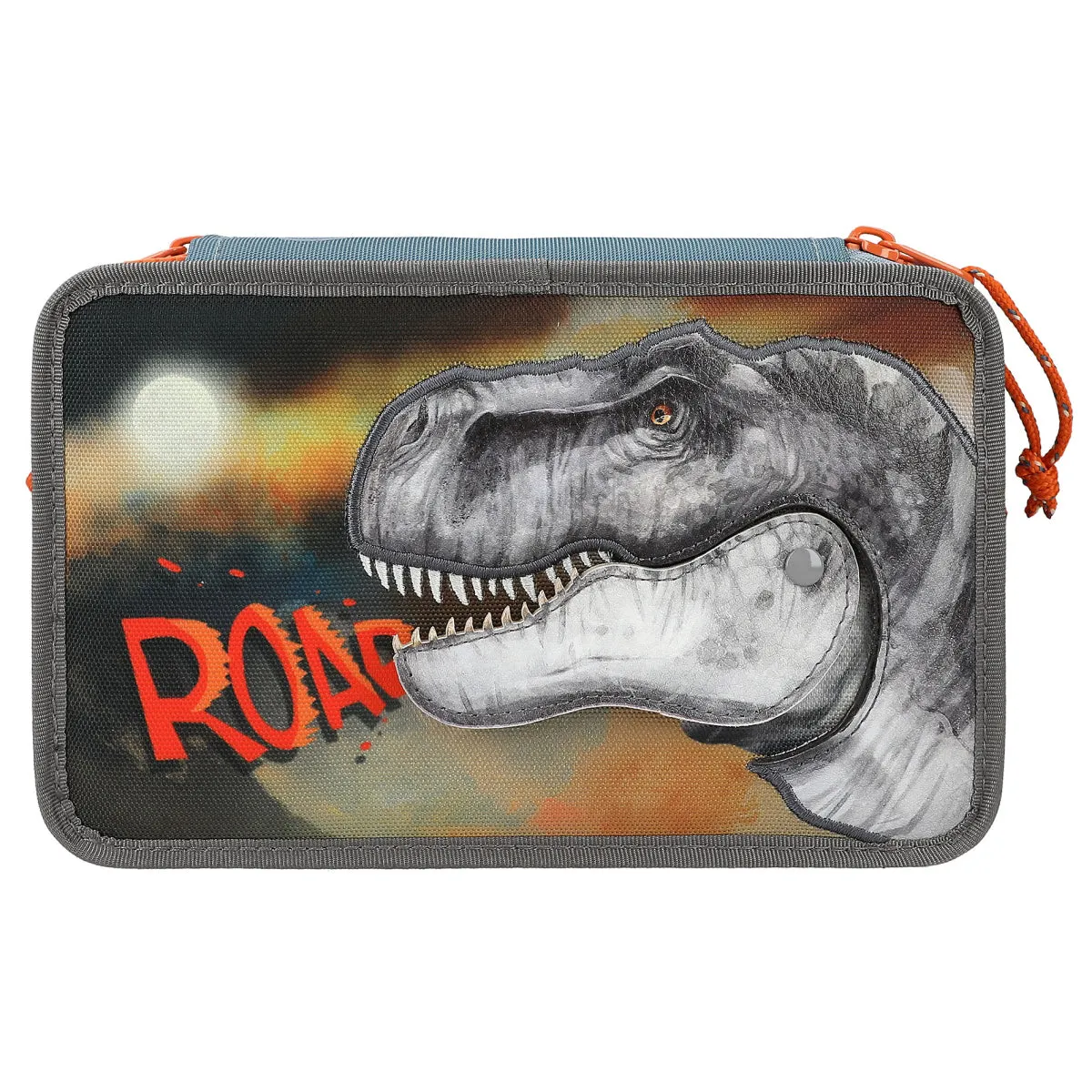 Depesche Dino World Triple Pencil Case Roar New