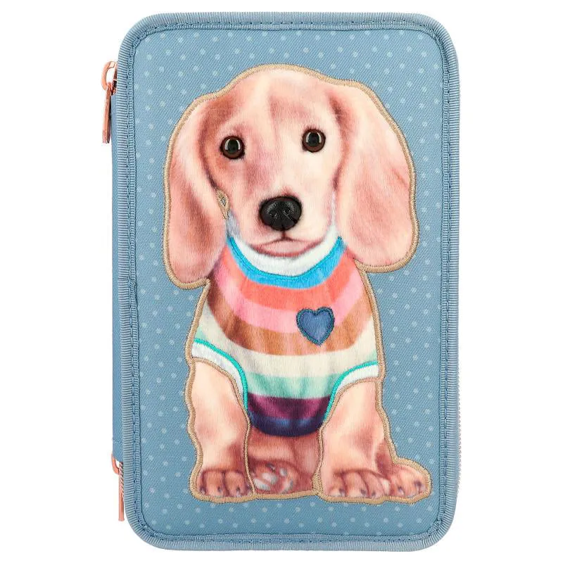 Depesche Topmodel Triple Compartment Pencil Case City Girls