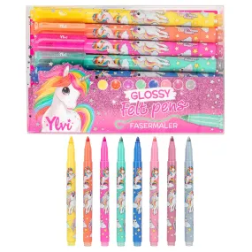 Depesche Ylvi Glossy Felt Pen Set