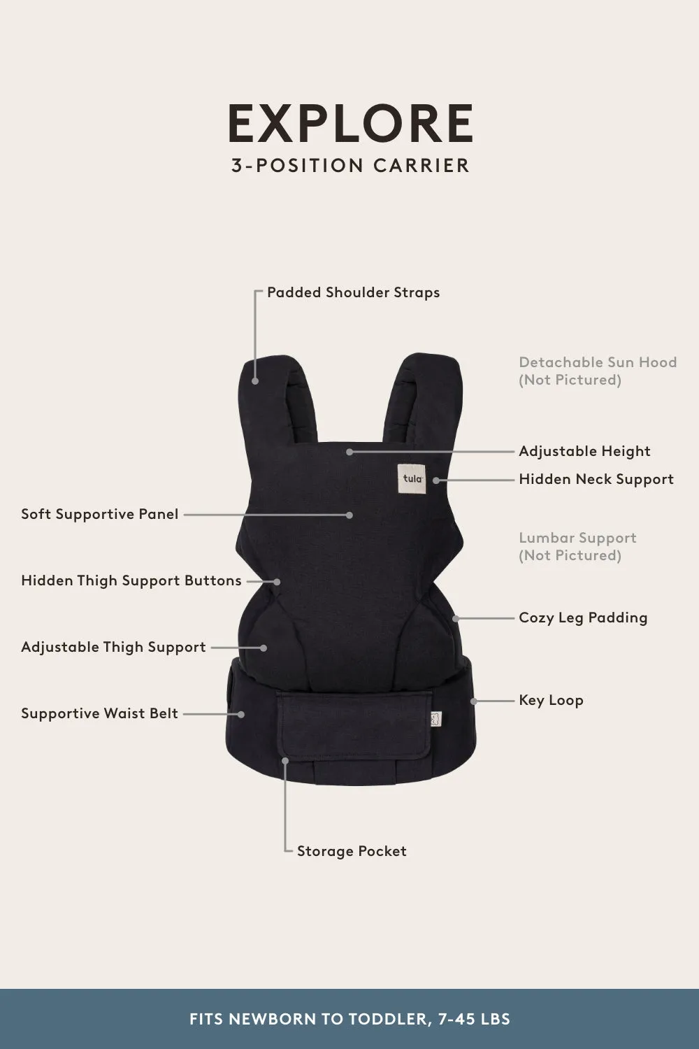 Eventide - Signature Handwoven Explore Baby Carrier