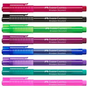 Faber-Castell Broadpen 1554 Fineliner [Document-Proof]