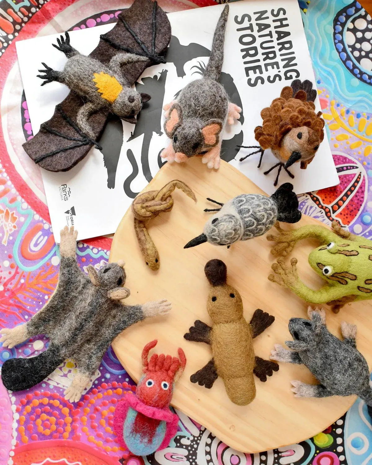 Felt Platypus Toy (Australian Animal)