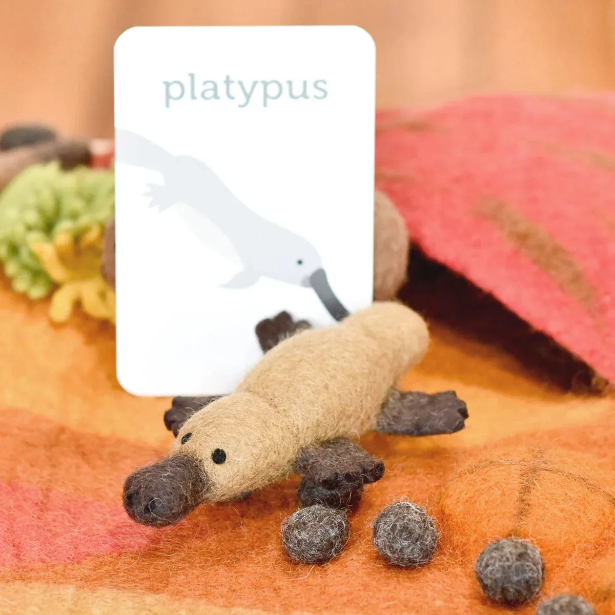 Felt Platypus Toy (Australian Animal)