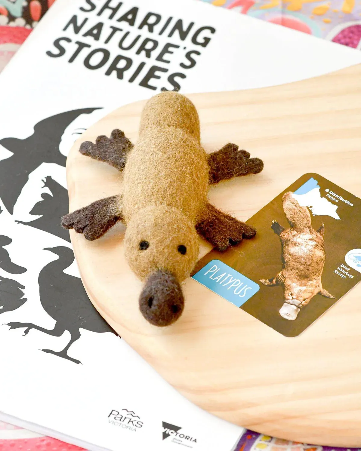 Felt Platypus Toy (Australian Animal)