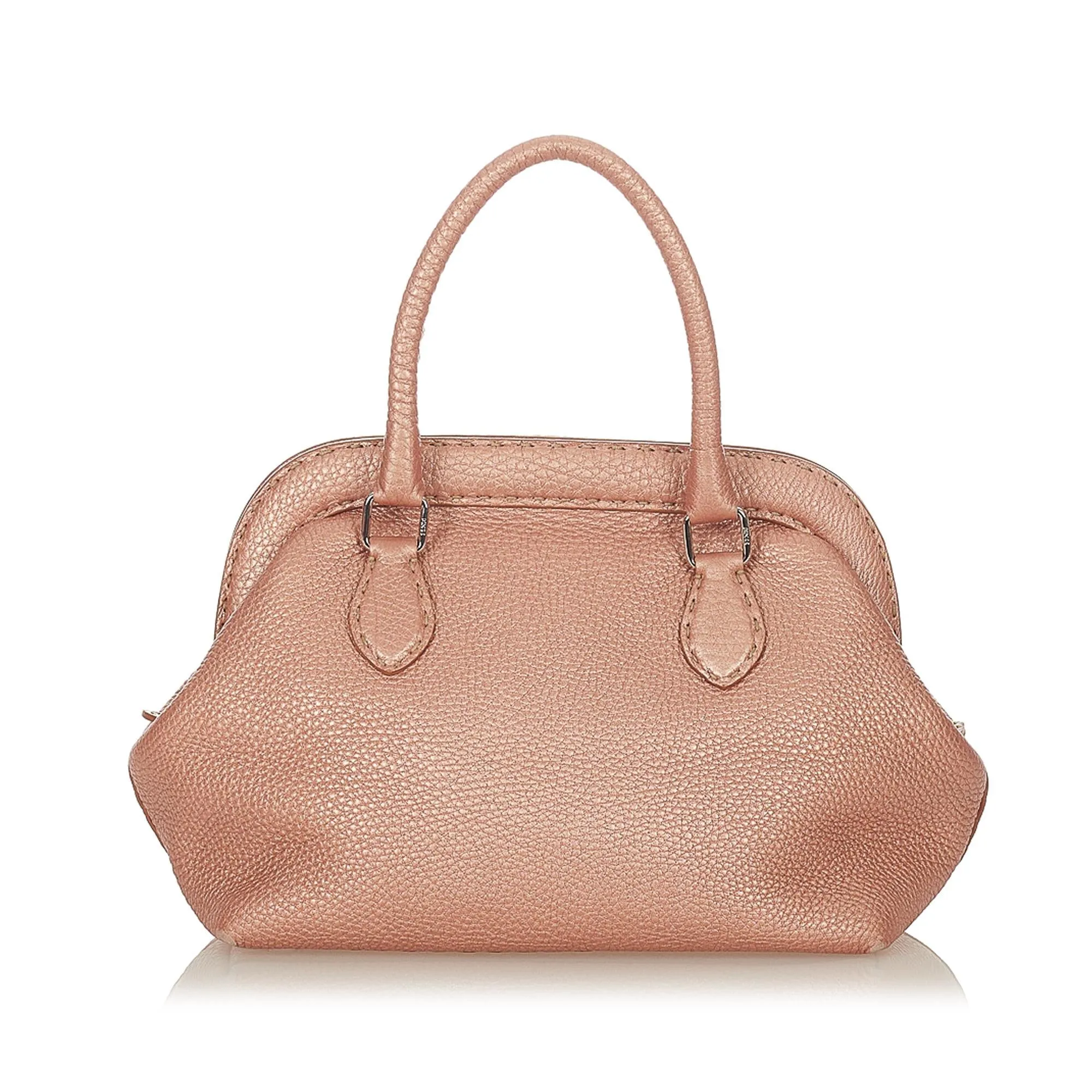 Fendi Selleria Leather Handbag (SHG-31769)