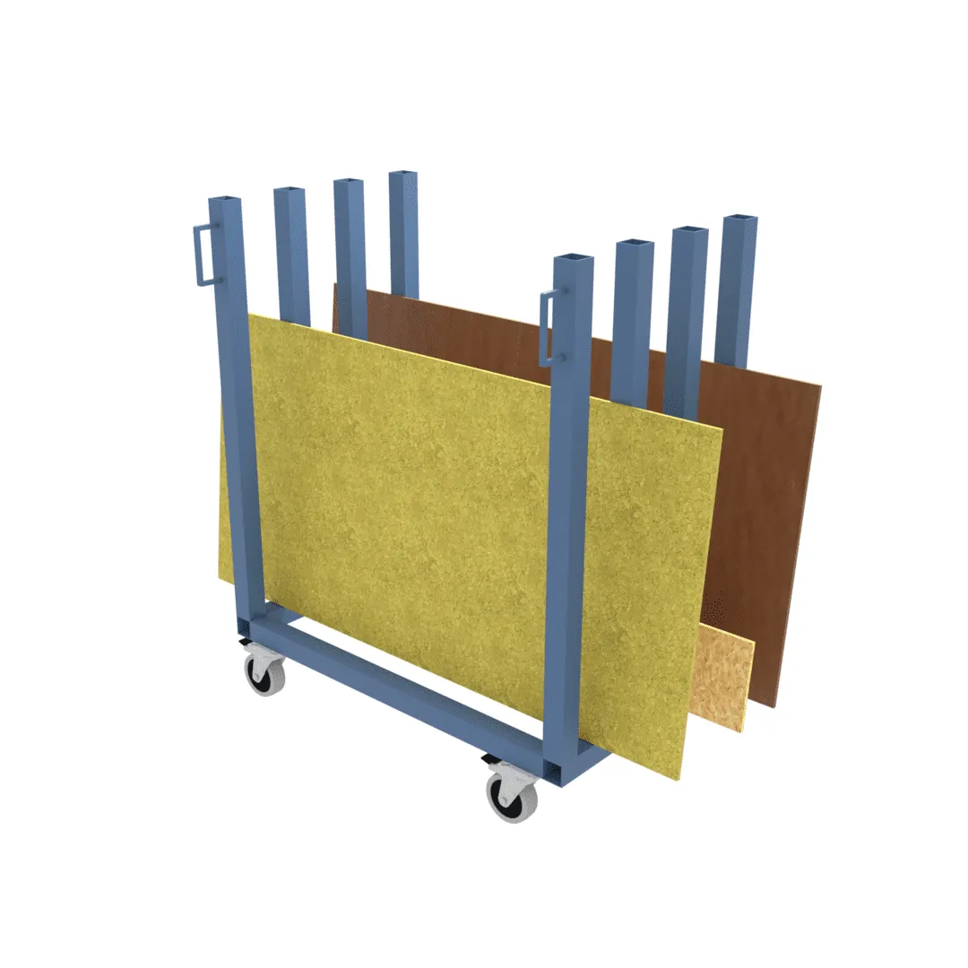 Heavy Duty Multi Sheet & Board Material Handling Trolley