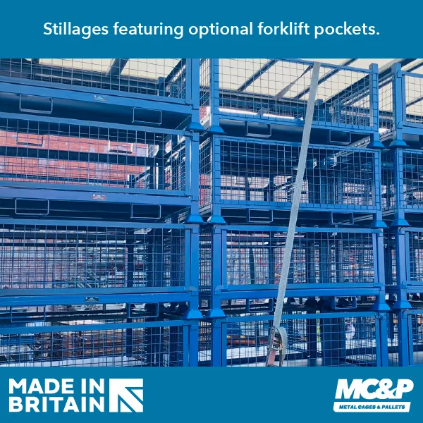 Heavy Duty Pipe Trolley ( Mesh Shelves)