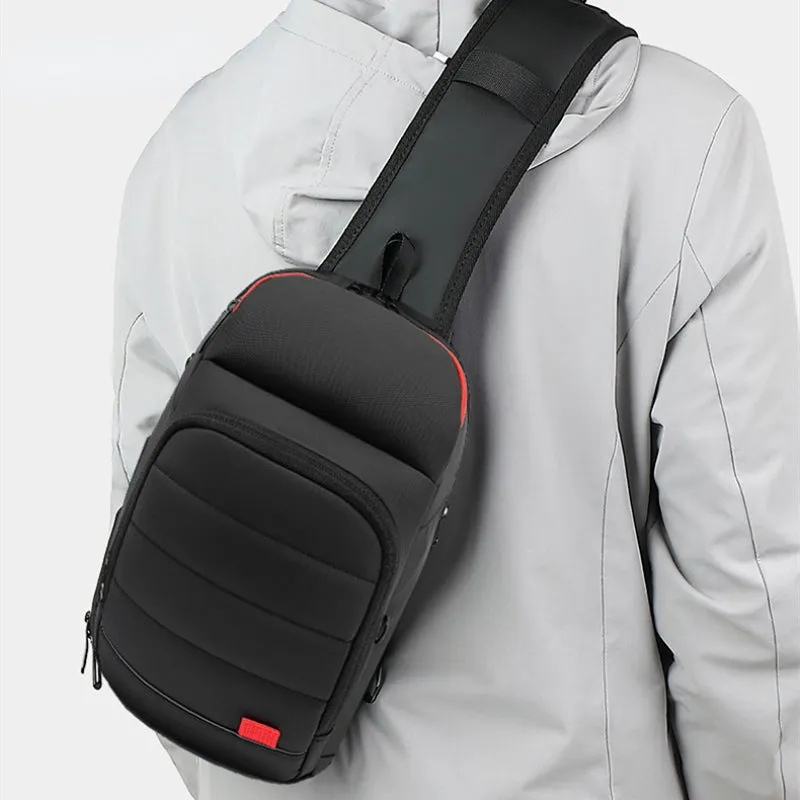 Laptop Backpack for Women Shoulder Chest Bag Men's Multi-Functional Casual