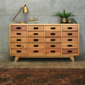 Mid Century Esavian James Leonard School Drawers #05/10