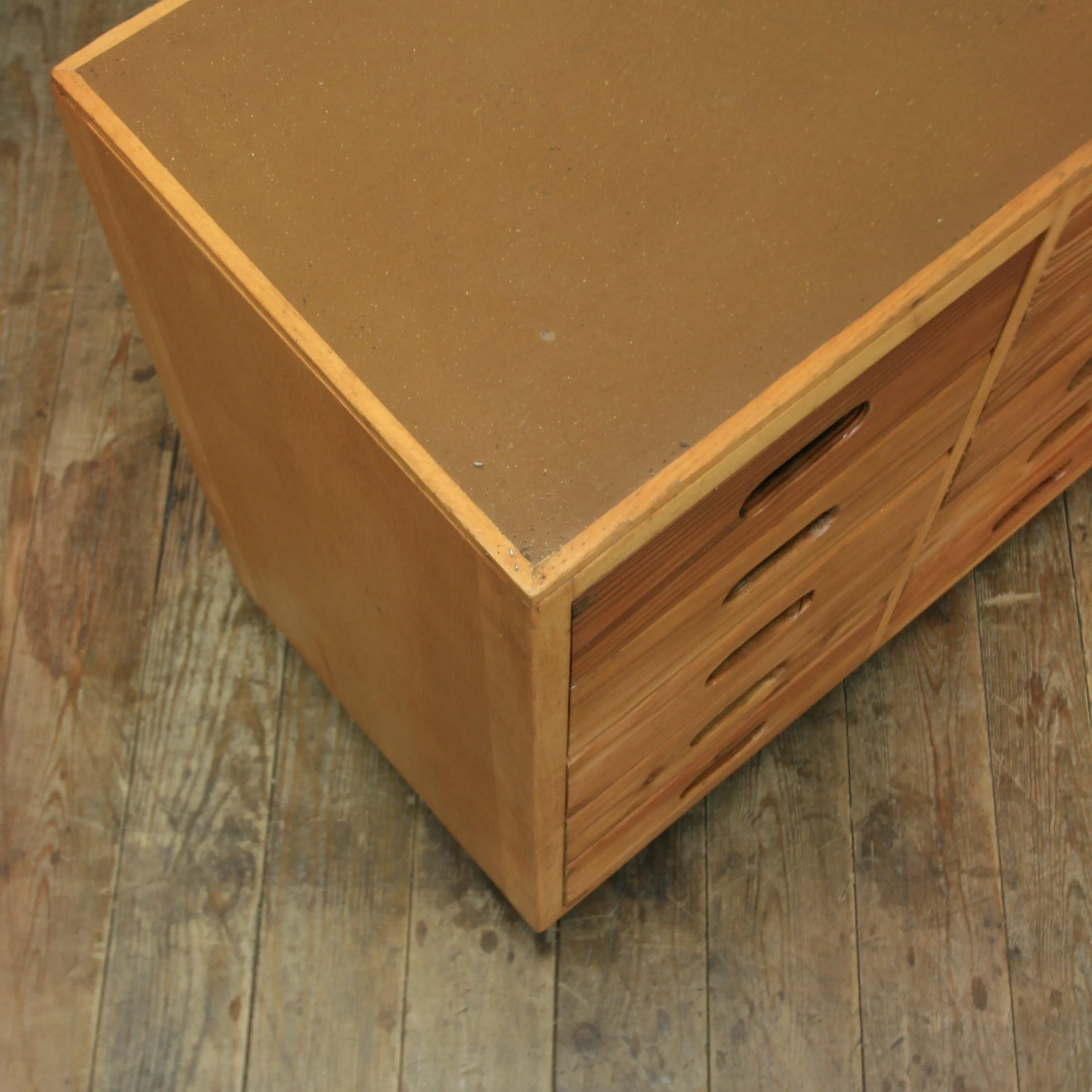 Mid Century Esavian James Leonard School Drawers #05/10