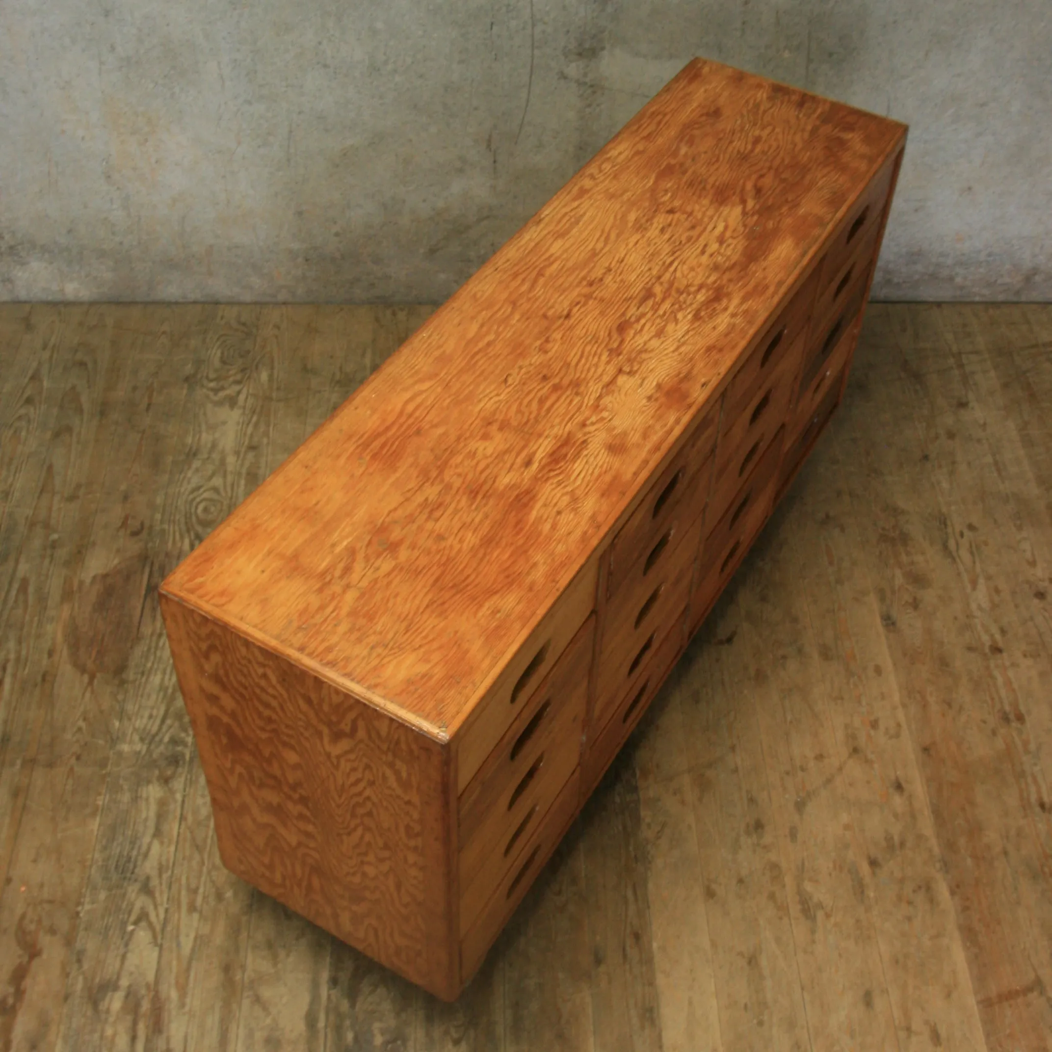 Mid Century Esavian James Leonard School Drawers #06/01