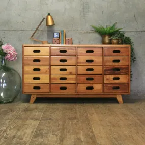 Mid Century Esavian James Leonard School Drawers #06/01