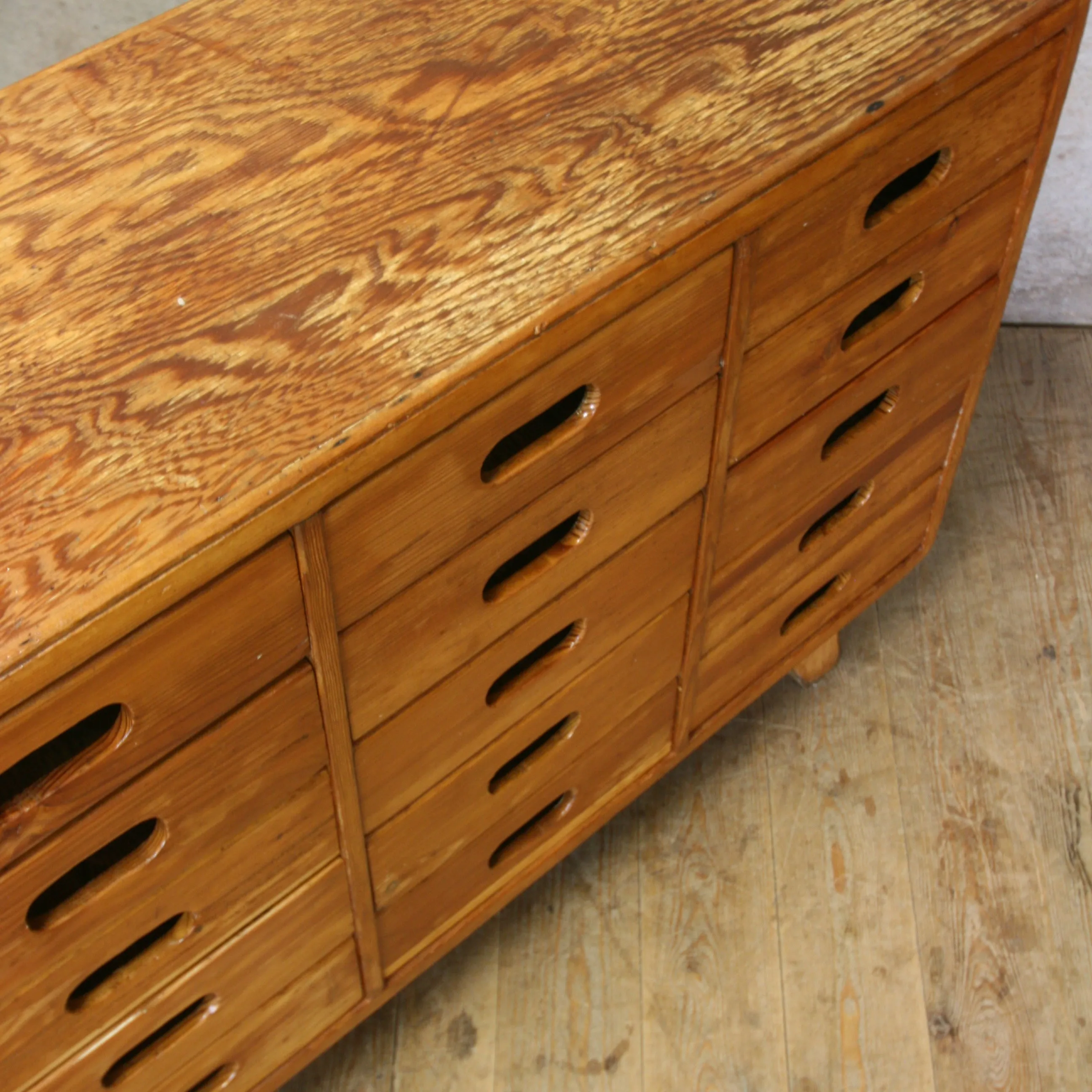 Mid Century Esavian James Leonard School Drawers #06/02