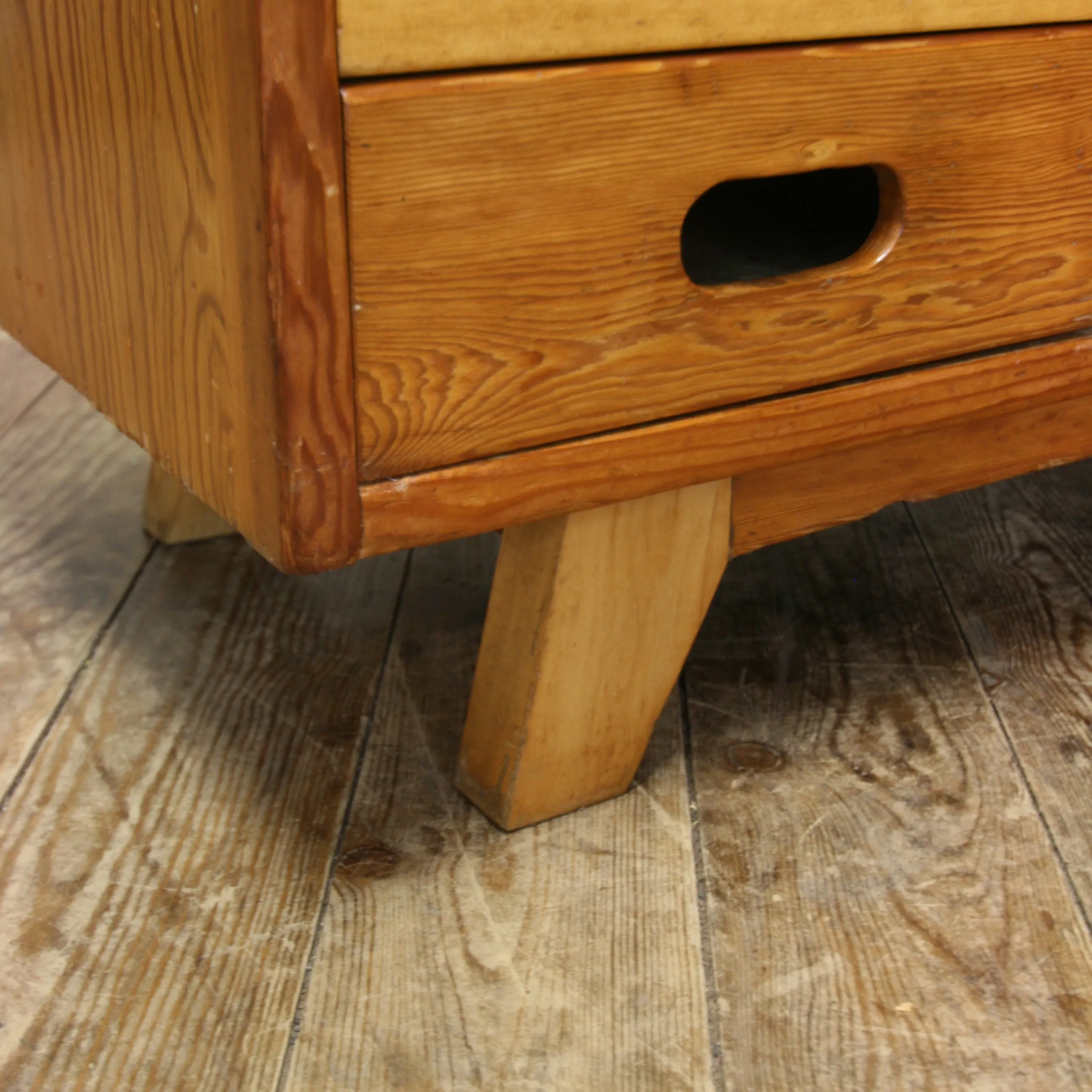Mid Century Esavian James Leonard School Drawers #06/03