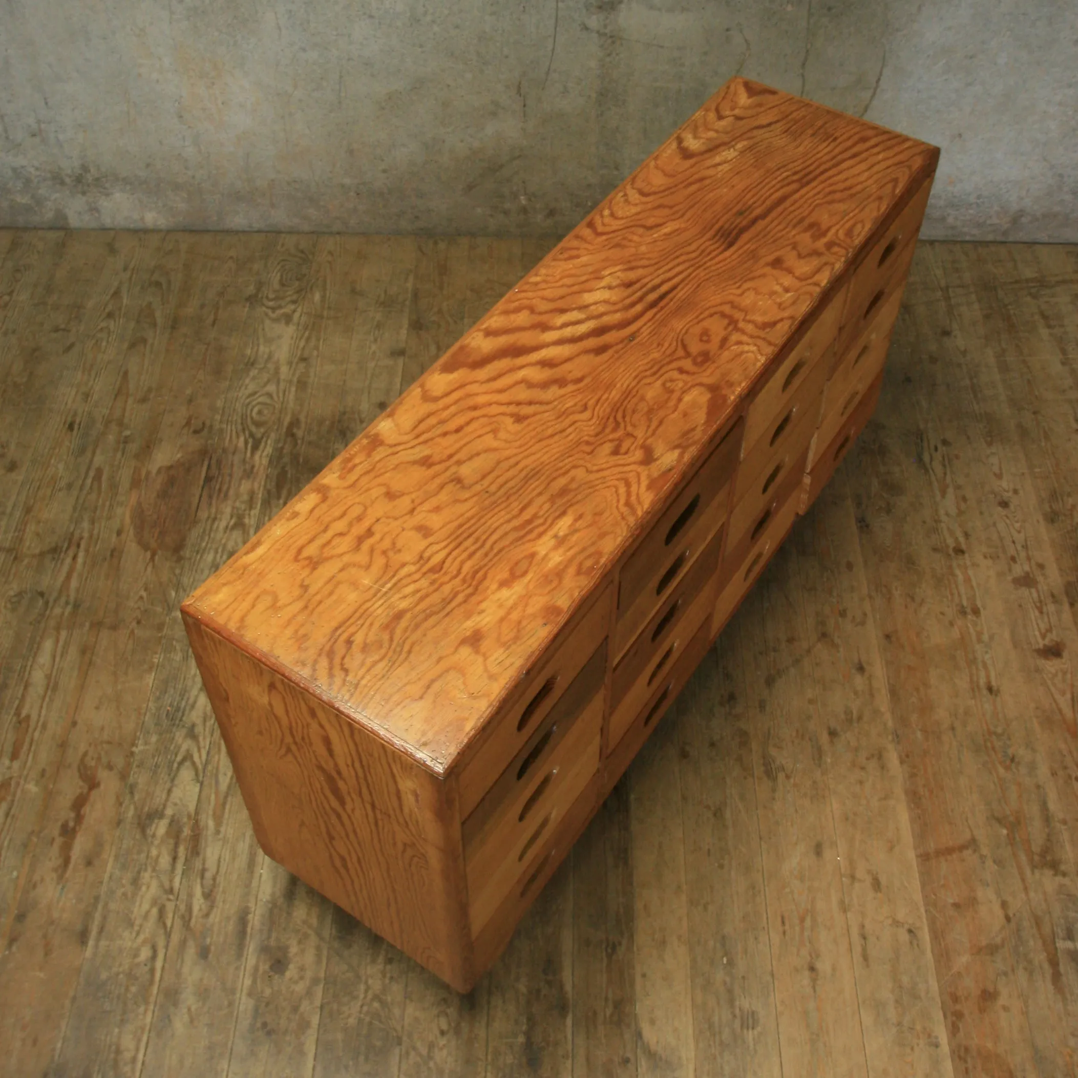 Mid Century Esavian James Leonard School Drawers #06/03