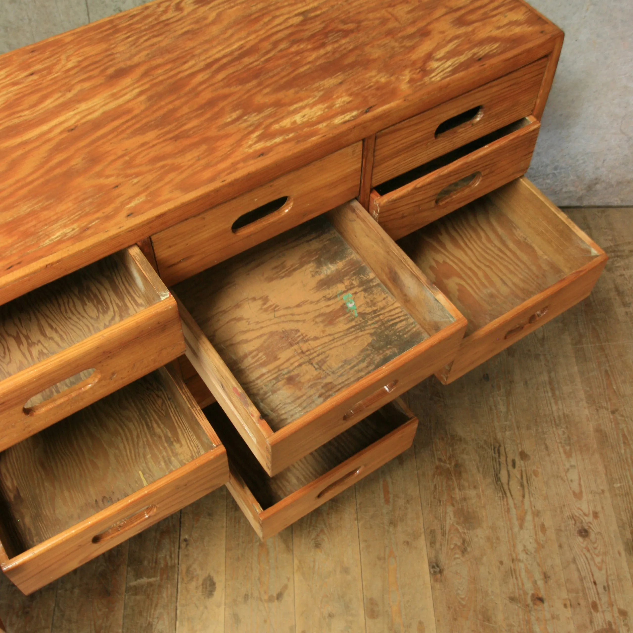 Mid Century Esavian James Leonard School Drawers #06/04