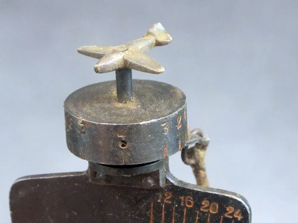 Original Soviet DShK 12.7mm M1938 M1946 Anti-Aircraft Sight Set in Wood Case