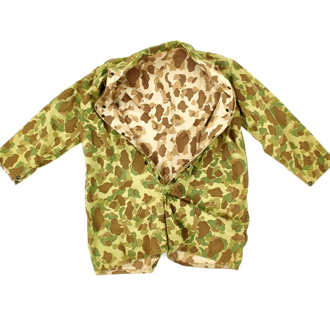 Original U.S. WWII USMC Paramarine Step-In Third Pattern Jump Smock
