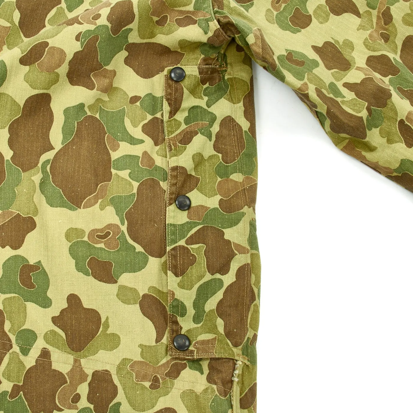 Original U.S. WWII USMC Paramarine Step-In Third Pattern Jump Smock