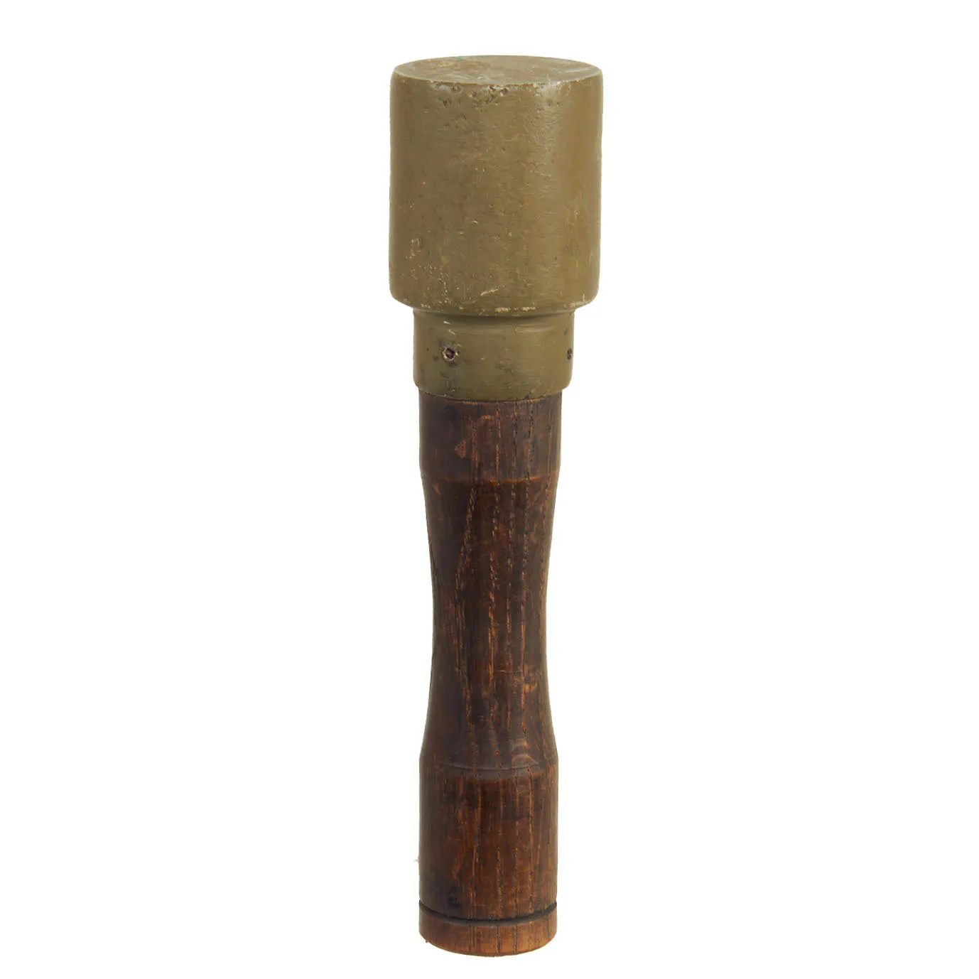 Original Vietnam War NVA / VC North Vietnamese Captured Stick Grenade Used As American EOD Training Device - Inert