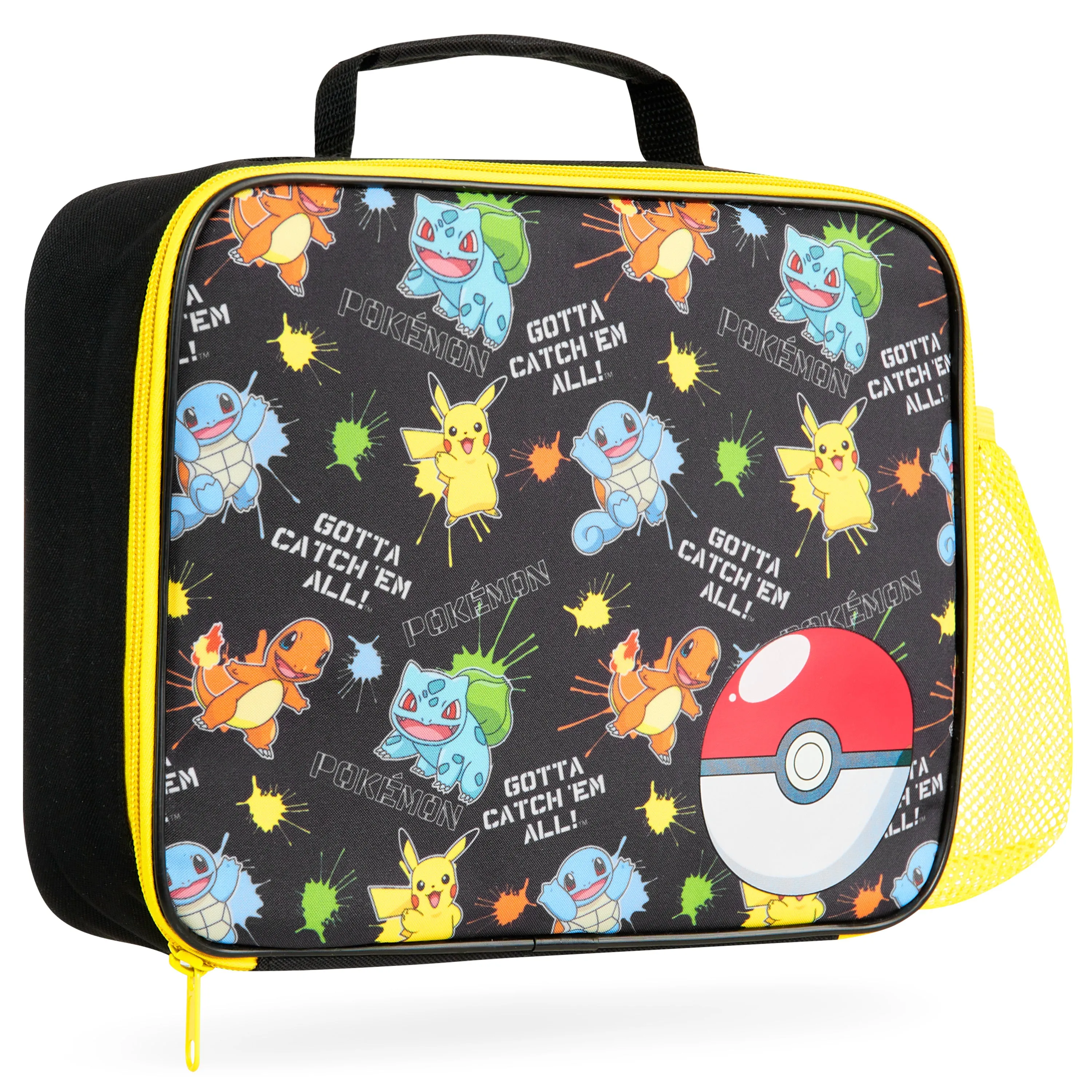 Pokemon Lunch Box Kids, Insulated Lunch Bag for School (Multi)