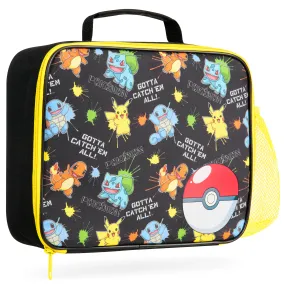 Pokemon Lunch Box Kids, Insulated Lunch Bag for School (Multi)