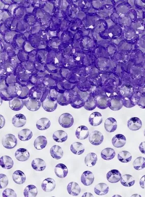 Purple Table Crystals 6mm - 28g Pack