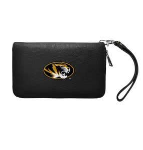University of Missouri Zip Organizer Wallet Pebble