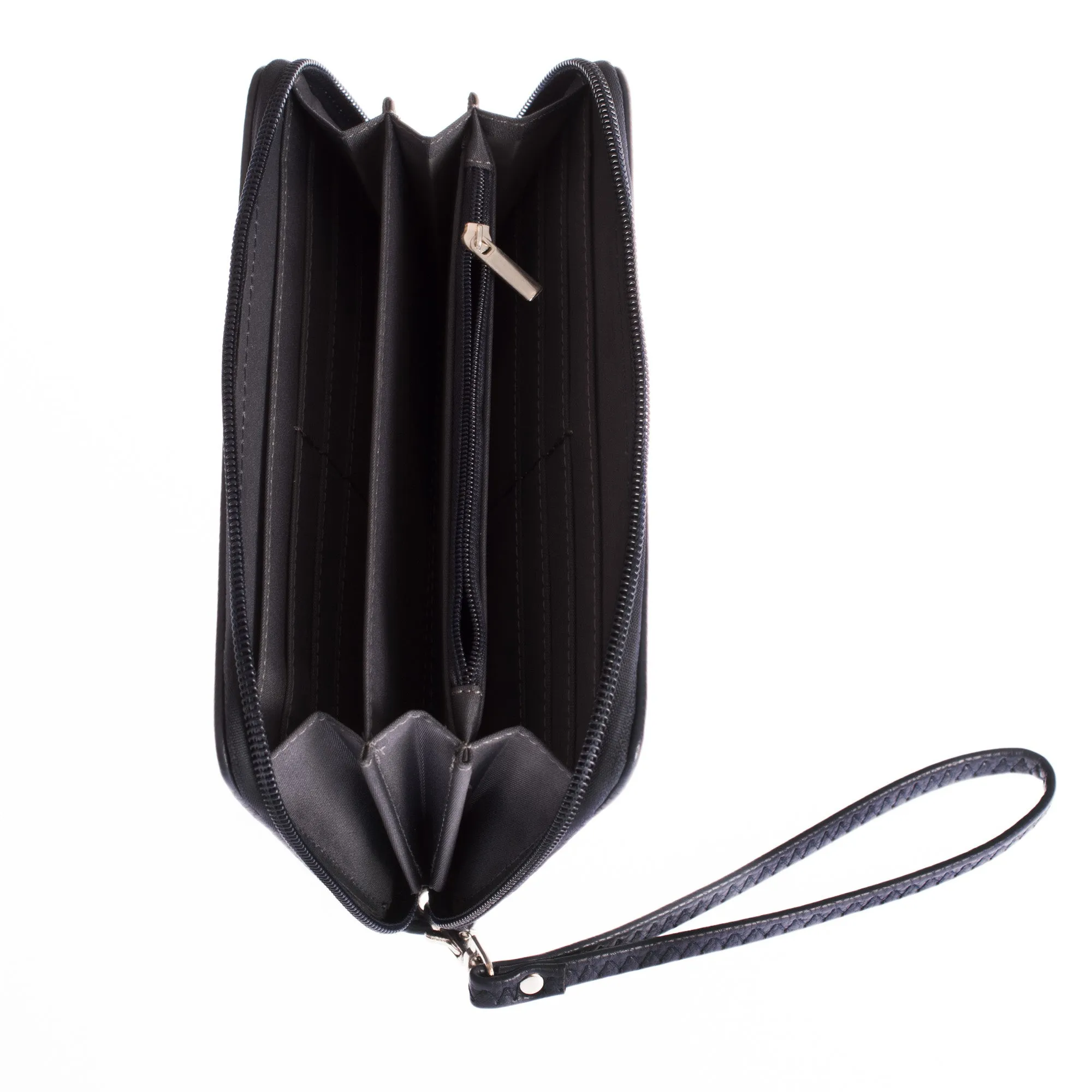University of Missouri Zip Organizer Wallet Pebble