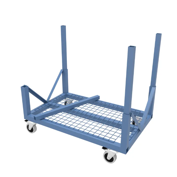 V Cart Pipe Trolley With Removable Legs